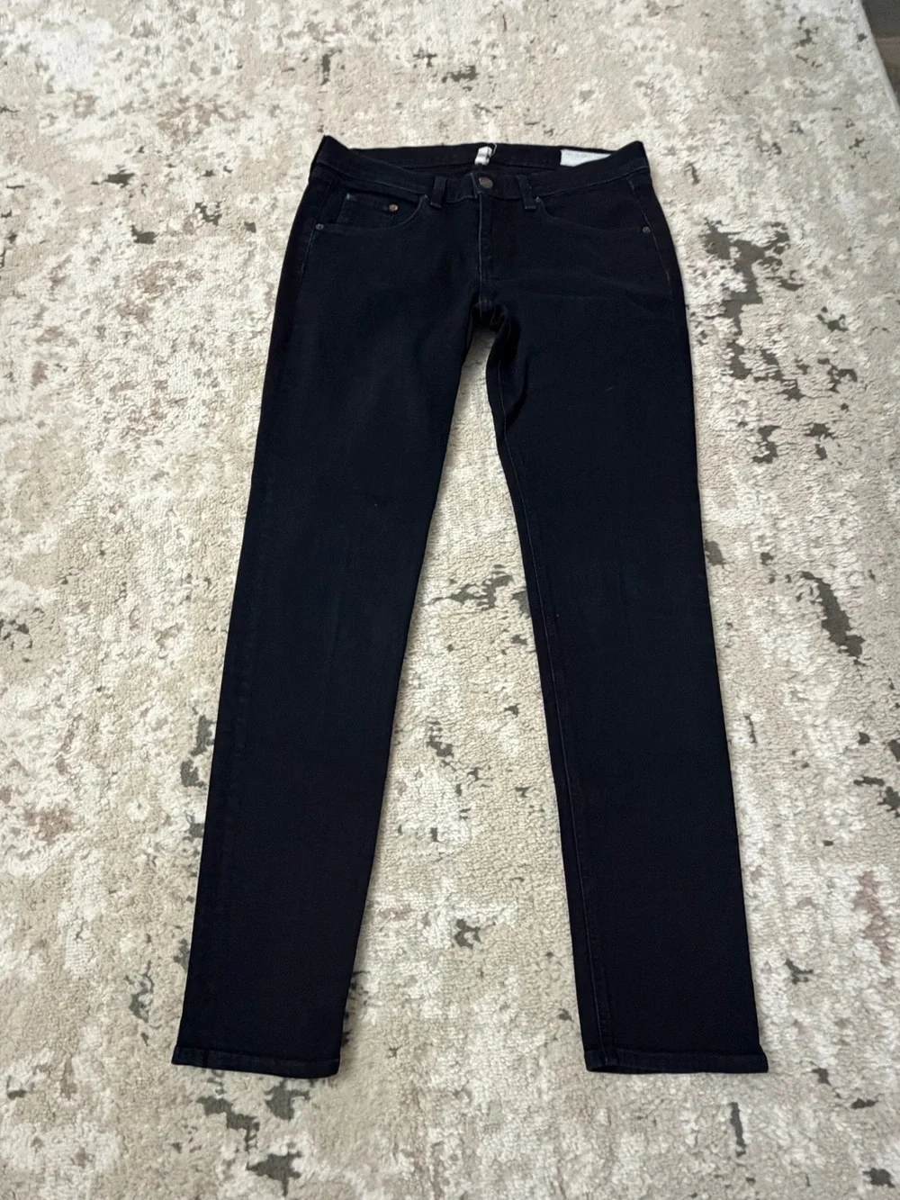 Rag & Bone Kensington Skinny Jeans Size 29 in Coal